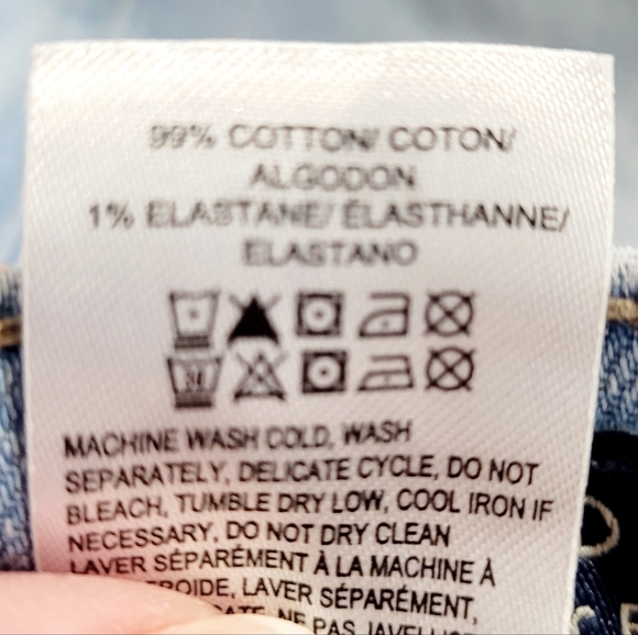 Lucky Brand Women’s Mid Rise Authentic Straight Crop Jeans Light Wash Size 2/26 - Picture 16 of 16